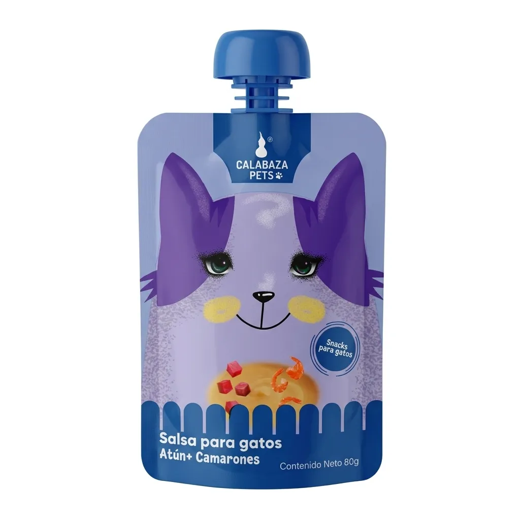 Salsa Cremosa Gatos Calabaza Pets